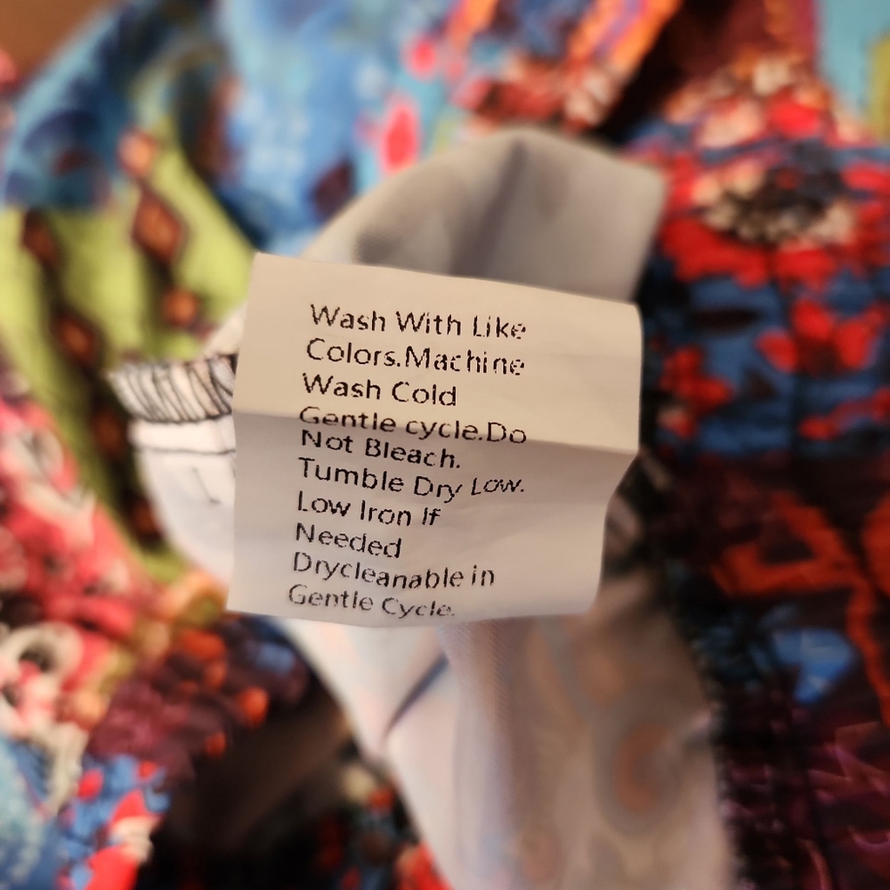 Colorful Patchwork Maxi Skirt - Picture 6 of 7
